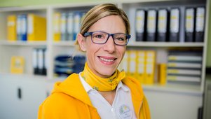 Janina Mütze Lohbeck, Teamleitung des Osnabrücker Pflegedienstes